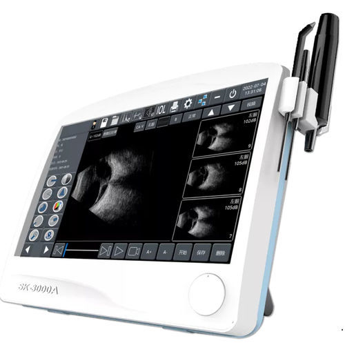 Tragbares Ultraschallgerät - SK-3000A - ChongQing SunKingdom Medical Instrument - für ophthalmische Ultraschalluntersuchungen / Schwarz-Weiß