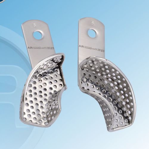 Dentaler Abdrucklöffel / obere - 107-013 - AR INSTRUMED DEUTSCHLAND GmbH - Dental unten / perforiert