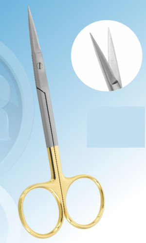 Schere für Zahnchirurgie - 103-049-1 - AR INSTRUMED DEUTSCHLAND GmbH - Iris / für Humanmedizin / Wolframcarbid