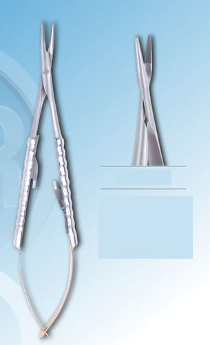 Nadelhalter für Mikrochirurgie - K25-5007 - AR INSTRUMED DEUTSCHLAND GmbH - für Zahnchirurgie / Castroviejo / Hartmetall
