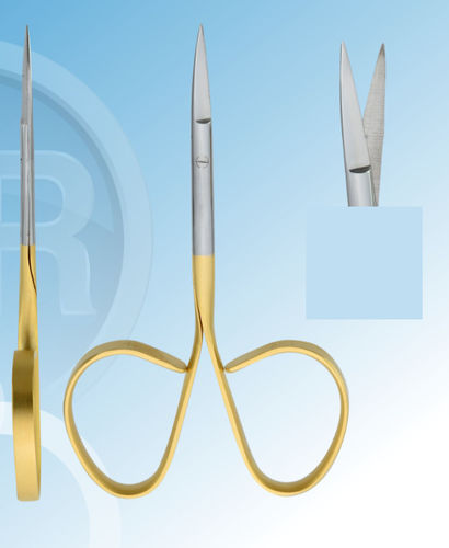 Dental-Mikroschere - 109-007 - AR INSTRUMED DEUTSCHLAND GmbH - für Mikrochirurgie / Iris / für Humanmedizin
