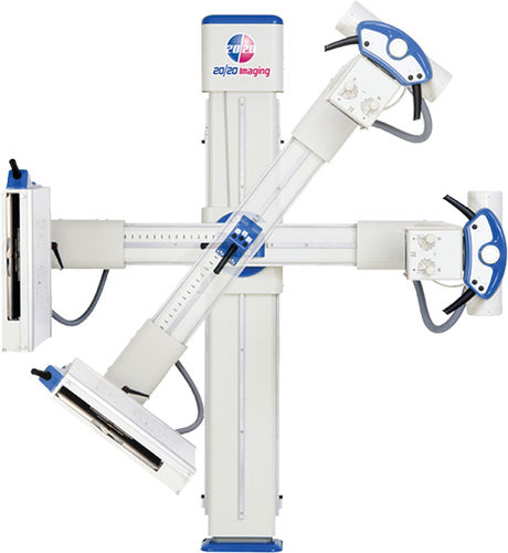 Analoges Röntgensystem - C-SA  - 20/20 Imaging - für multifunktionale Röntgenaufnahmen / ohne Tisch / mit schwenkbarem Röhrenarm