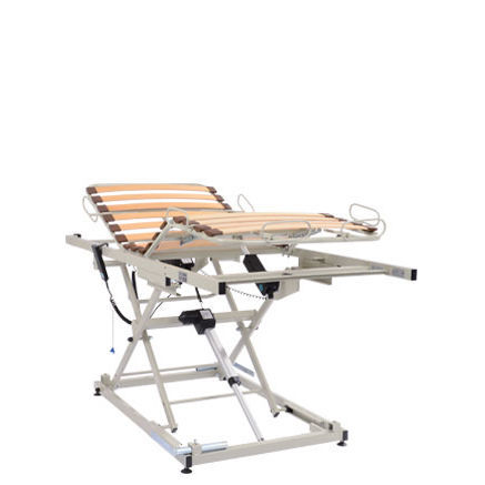 Pflegebett - B4 compact - aks - Aktuelle Krankenpflege Systeme - für Entbindungen / elektrisch / höhenverstellbar