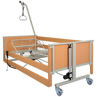 Pflegebett für häusliche Krankenpflege - L5 - aks - Aktuelle Krankenpflege Systeme - elektrisch / höhenverstellbar / auf Rollen