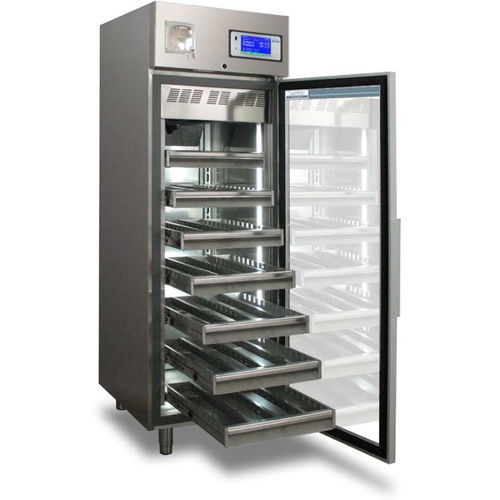Kühlschrank für Blutbanken - TC 503 - tritec - vertikal / 1 Tür / mit Glastür