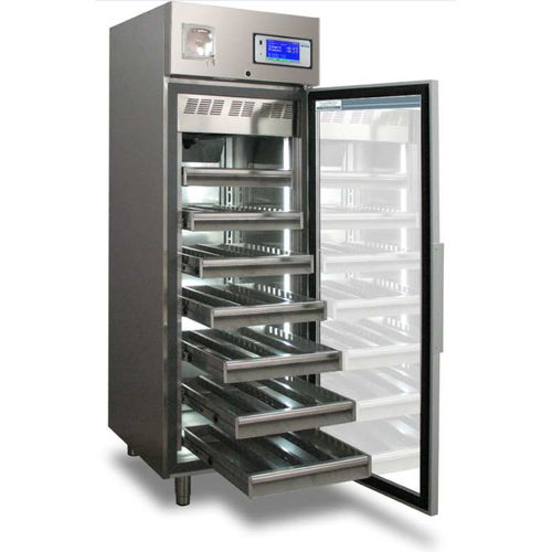 Kühlschrank für Blutbanken - TC 560-G - tritec - vertikal / 1 Tür / mit Glastür