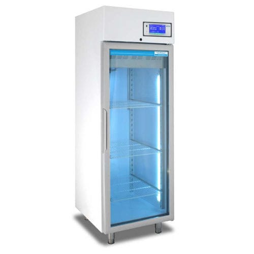 Medizinischer Kühlschrank - TC 104 - tritec - vertikal / 1 Tür / mit Glastür