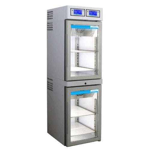 Medizinischer Kühlschrank - TC 108-2 - tritec - vertikal / mit 2 Türen / mit Glastür