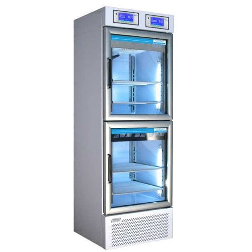 Kühlschrank für Apotheken - TC 109-2 - tritec - vertikal / mit 2 Türen / mit Glastür