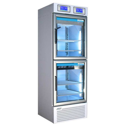 Medizinischer Kühlschrank - TC 111-2 - tritec - vertikal / mit 2 Türen / mit Glastür