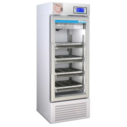 Kühlschrank für Blutbanken - TC 502 - tritec - vertikal / 1 Tür / mit Glastür