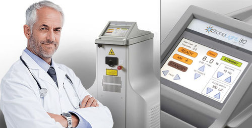 Laser für Lithotripsie - StoneLight® 30 - Cooltouch - Holmium / auf Wagen