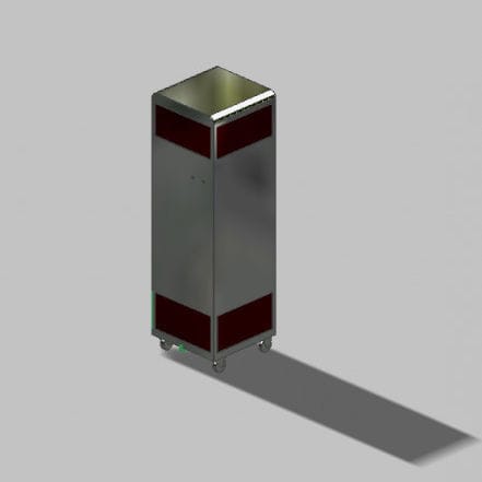 Mobiler Luftreiniger - 66002 - Inertec - mit HEPA-Filter / für Gesundheitseinrichtungen / Hochleistung