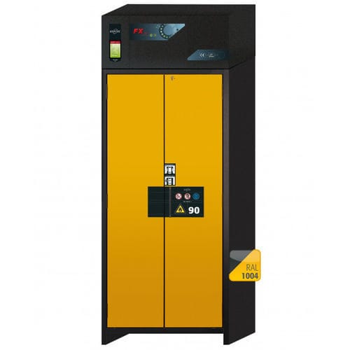 Schrank für Gefahrstoffe - FX90.229.090.WDAC - Inertec - Labor / mit Tür / mit Schublade