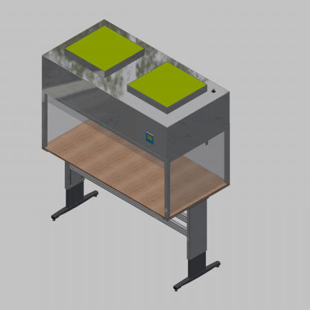 Laminar Flow Modul / Tisch - 58155 - Inertec - vertikal