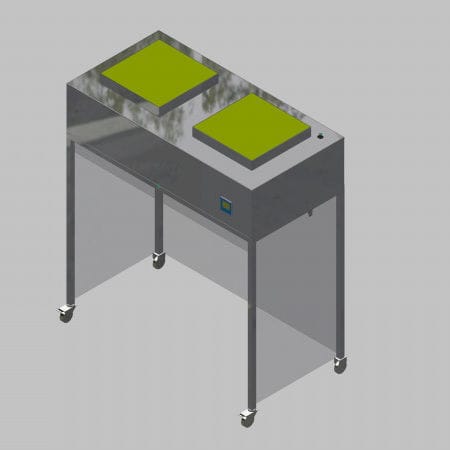 Laminar Flow Modul / Tisch - 58179 - Inertec - vertikal