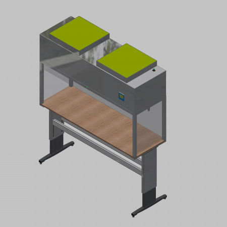 Laminar Flow Modul / Tisch - 58151 - Inertec - vertikal