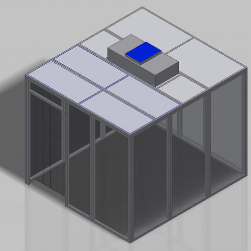 Reinraum mit großen Abmessungen - C2540 - Inertec