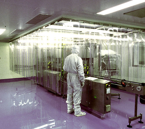 Abzugshaube für Reinraum - ClearSphere - deckenmontiert / Laminar-Flow