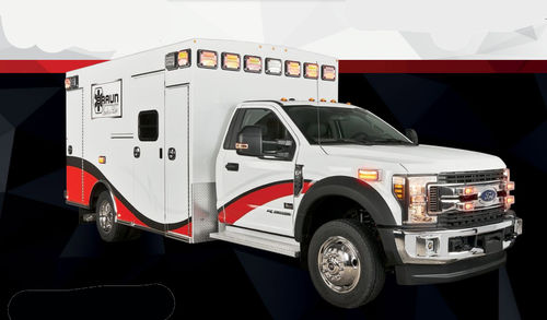 Ambulanz für Patienten-Transfer - CHIEF XL - Braun Industries, Inc. - mit Kofferaufbau / Typ III / Typ I