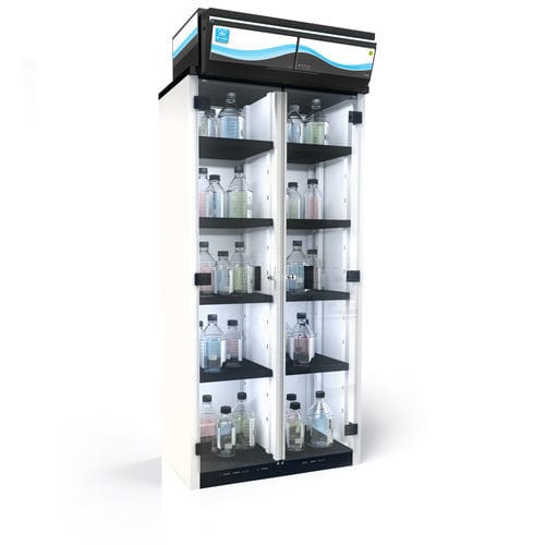 Schrank mit Filtration - 834 - Erlab - für Chemikalien / Labor / mit Regal