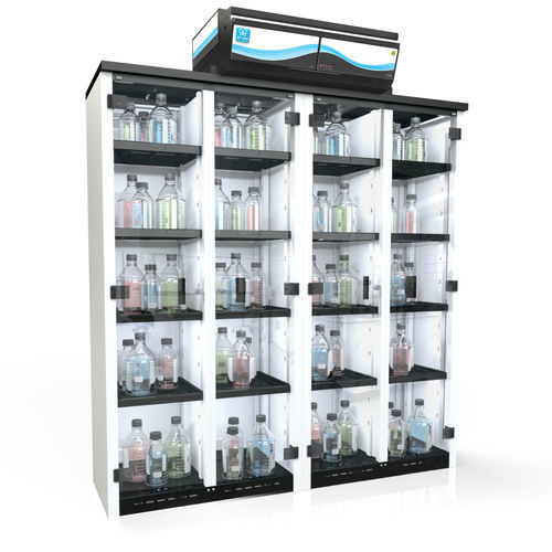 Schrank mit Filtration - 1634 - Erlab - für Chemikalien / Labor / mit Regal