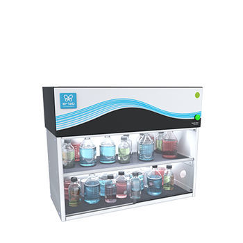 Schrank mit Filtration - 531 - Erlab - für Chemikalien / mit Regal