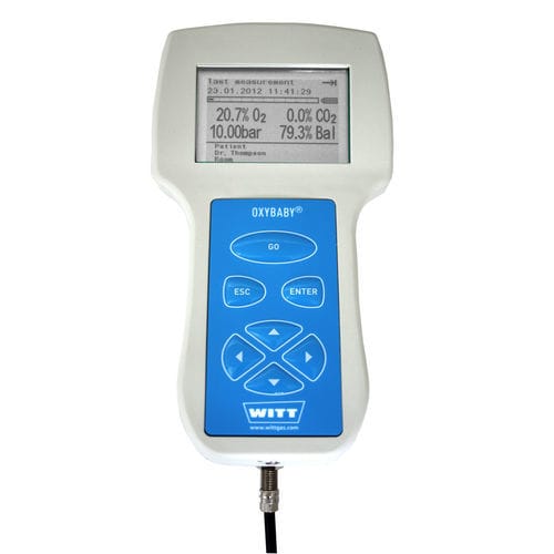 Steuerungs-Analysegerät -  OXYBABY® Med - WITT - Druck / Durchfluss / O2