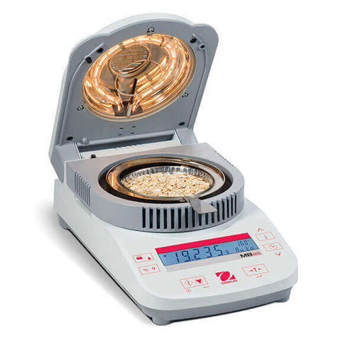 Elektronischer Feuchtegehalt-Messwaage - MB25 - OHAUS Europe GmbH - für Labor / Tisch / mit LCD-Display