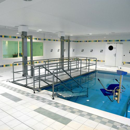 Rollstuhl-Plattformlift - CDM - FRANCE REVAL - für Schwimmbad