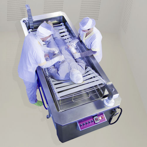 Pflegebadewanne für Verbrennungspatienten - 4854.00 - FRANCE REVAL - elektrisch / höhenverstellbar