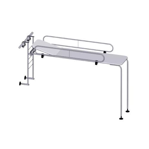 Hydraulische Massageliege - 6022.00 - FRANCE REVAL - mit höhenverstellbarer Rückenlehne / mit verstellbarer Rückenlehne / zweiteilig