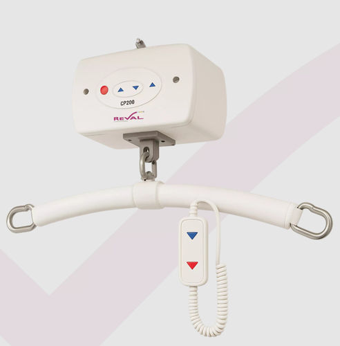 Elektrischer Patientenlifter - CP200 - FRANCE REVAL - schienenmontiert / Hub / Aluminium