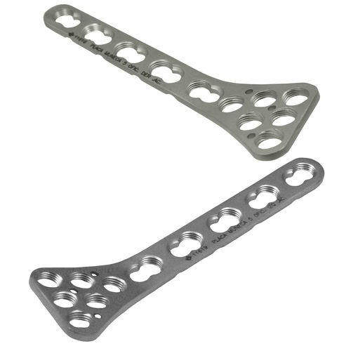 Kompressionsplatte für Radius - 03131201 - Truemed Group - distal / mit Verriegelung / Metall