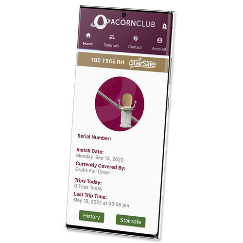Tragbares Monitoringsystem - StairSafe - Acorn Mobility Services