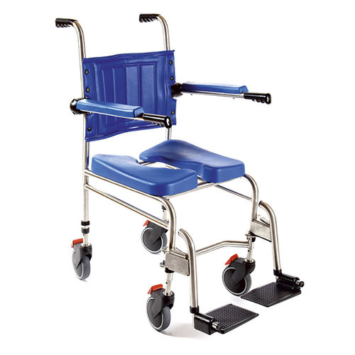 Duschstuhl mit Armlehnen - Options  - Care & Independence - mobil / mit Fußstütze / Toilette