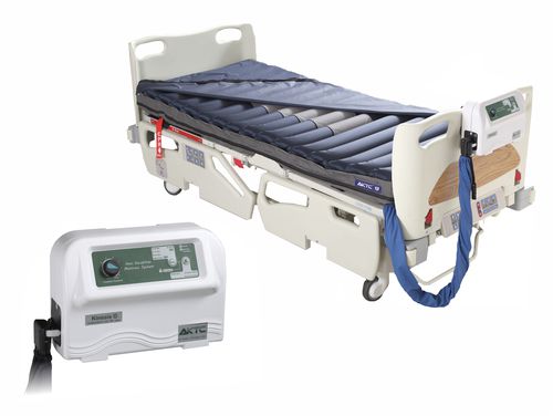 Krankenhaus-Matratze - Elite-140 - Air Kinetic Technologies Corp. - mit geringem Luftverlust / 85x200 cm / mit Luftpumpe