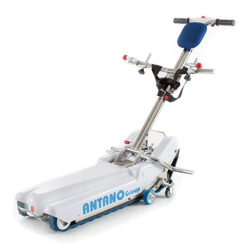 Treppenlift für Rollstühle - LG2004 BASIC - Antano Group - für Humanmedizin / zusammenklappbar / auf Raupen