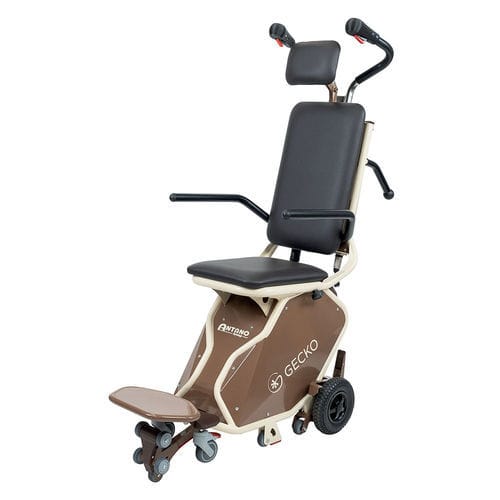 Treppenlift für Treppen - Gecko SEAT - Antano Group - für Humanmedizin / zusammenklappbar