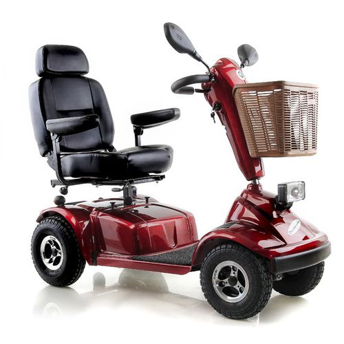 Elektrisches Elektromobil - LY-EW402-U  - Comfort Orthopedic - mit 4 Rädern / mit Korb