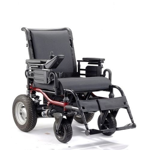 Elektrischer Rollstuhl - LY-EB206-RS1 CONQUEROR  - Comfort Orthopedic - zur Nutzung im Freien / mit Fußstütze / schwarz