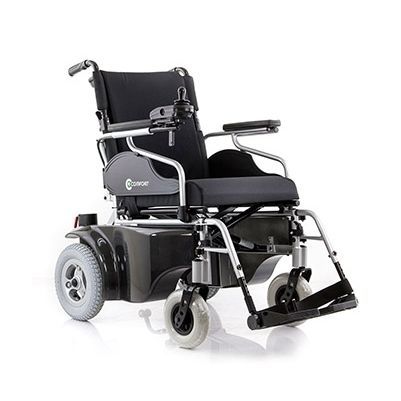 Elektrischer Rollstuhl - Traveller﻿ LY-EB103-A  - Comfort Orthopedic - zur Nutzung im Freien / zusammenklappbar / mit Fußstütze