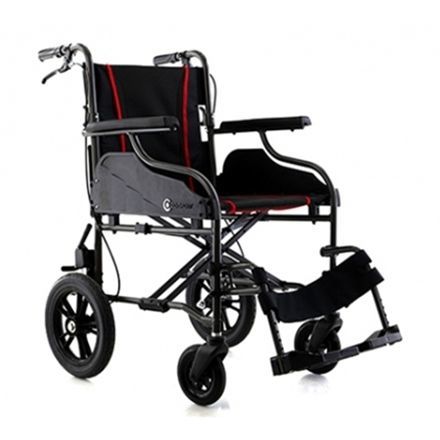 Passiver Rollstuhl - L1-612 LITE  - Comfort Orthopedic - zur Nutzung im Freien / zusammenklappbar / mit Fußstütze