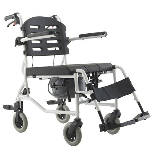 Duschstuhl mit Armlehnen - SL-155 (606) - Comfort Orthopedic - auf Rollen / mit Fußstütze / Toilette