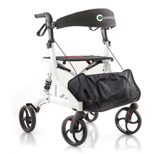 Rollator mit 4 Rädern - R2 - Comfort Orthopedic - Aluminiumrahmen / höhenverstellbar