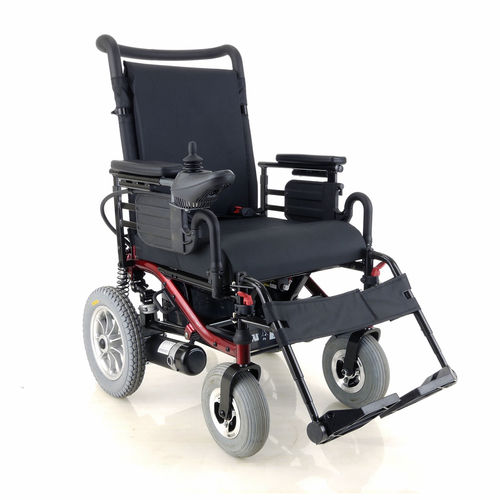 Elektrischer Rollstuhl - LY-EB206-RS2 CONQUEROR  - Comfort Orthopedic - zur Nutzung im Freien / mit Fußstütze / schwarz