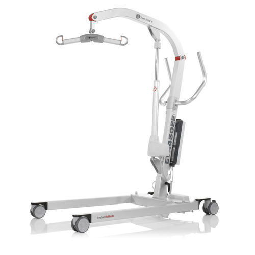 Manueller Patientenlifter - Eva450EE - Direct Healthcare Group - elektrisch / auf Rollen / höhenverstellbar