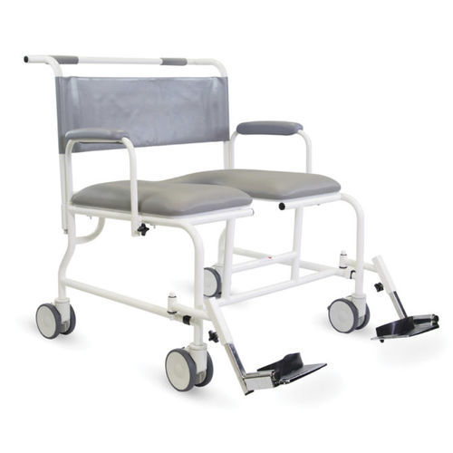 Duschstuhl mit Armlehnen - Freeway T100 - Direct Healthcare Group - auf Rollen / mit Fußstütze / für Übergewichtige