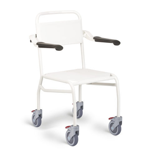 Duschstuhl mit Armlehnen - LI2140.000 series - Direct Healthcare Group - mobil / mit Rückenlehne / ergonomisch
