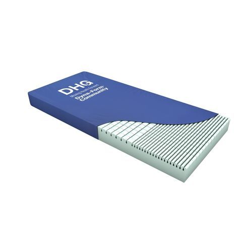 Krankenhaus-Matratze - Dyna-Form® Community - Direct Healthcare Group - Stoff / Schaumstoff / mit Würfelstruktur